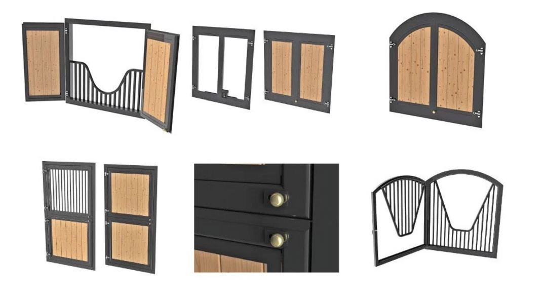 horse stall installation